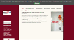 Desktop Screenshot of kanzlei-weberstrasse.de